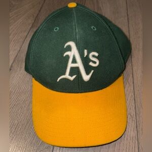 47 Brand Oakland A's Green and Yellow Baseball Cap